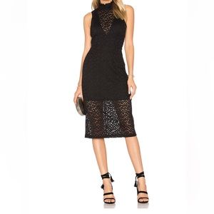 House of Harlow Black Party Dress